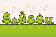 Monster Family Creation Kit, an Illustration by Sargatal (Thumbnail 10 of 14)
