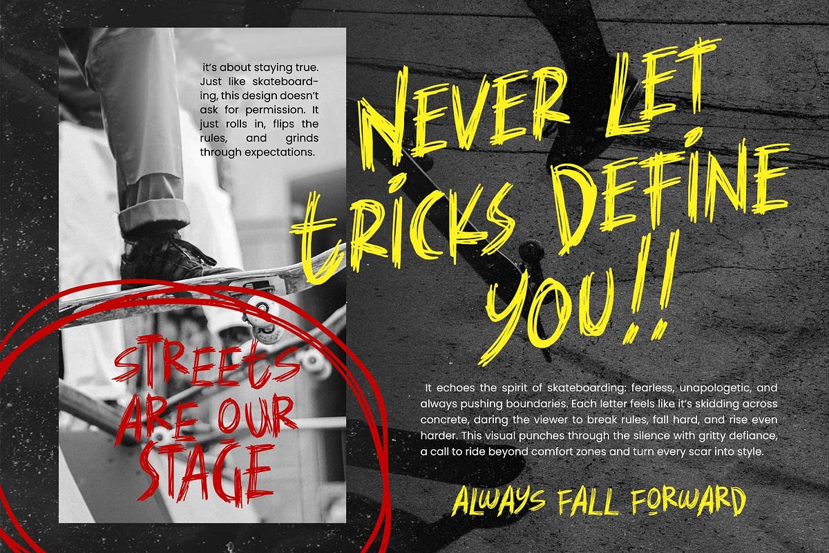 Against Madness - Scribble font, a Handwritten Font by Arterfak Project (Photo 8 of 12)