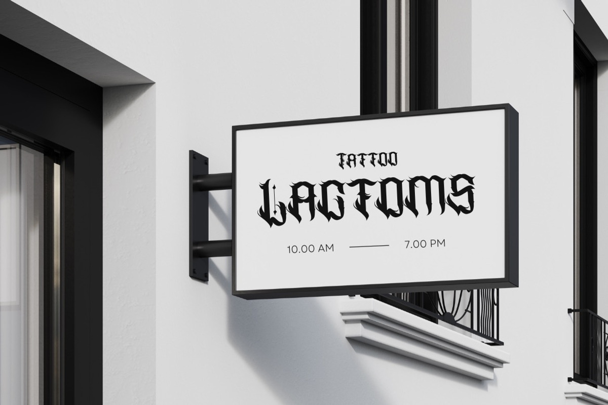 Heavinus - Classic Blackletter Font, a Blackletter Font by Dhabee (Photo 8 of 15)