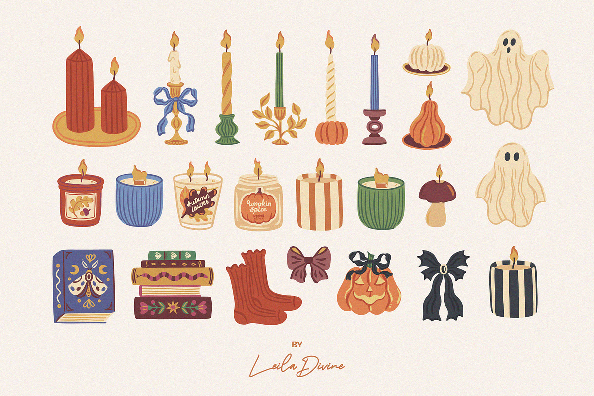 Favorite Season - Autumn Clipart Set, an Object Graphic by Leila Divine (Photo 4 of 17)
