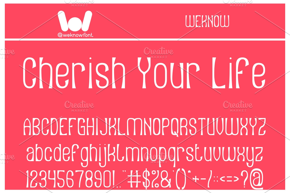 Beautiful Faces font, a Font by weknow (Photo 2 of 5)