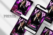 Ladies Nights Instagram ( PSD ), a Flyer Template by studioflyers.com (Thumbnail 3 of 3)