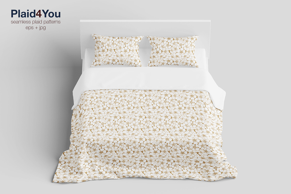 Floral Pattern & Flower Print, a Pattern Graphic by Plaid4You (Photo 7 of 15)