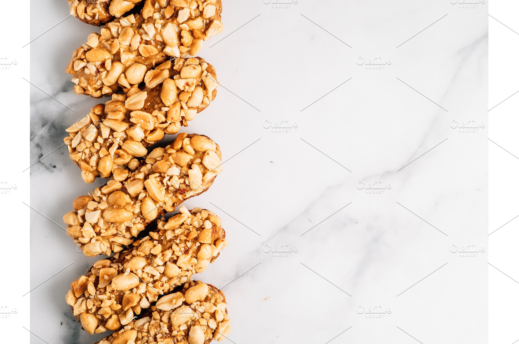 Healthy eclairs wit peanuts, copy, a Food & Drink Photo by Fascinadora