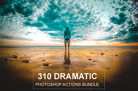 Dramatic Photoshop Actions Bundle