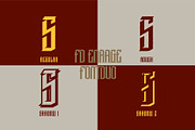 Enrage Gothic Font Bundle, a Blackletter Font by FontDuo (Thumbnail 4 of 6)