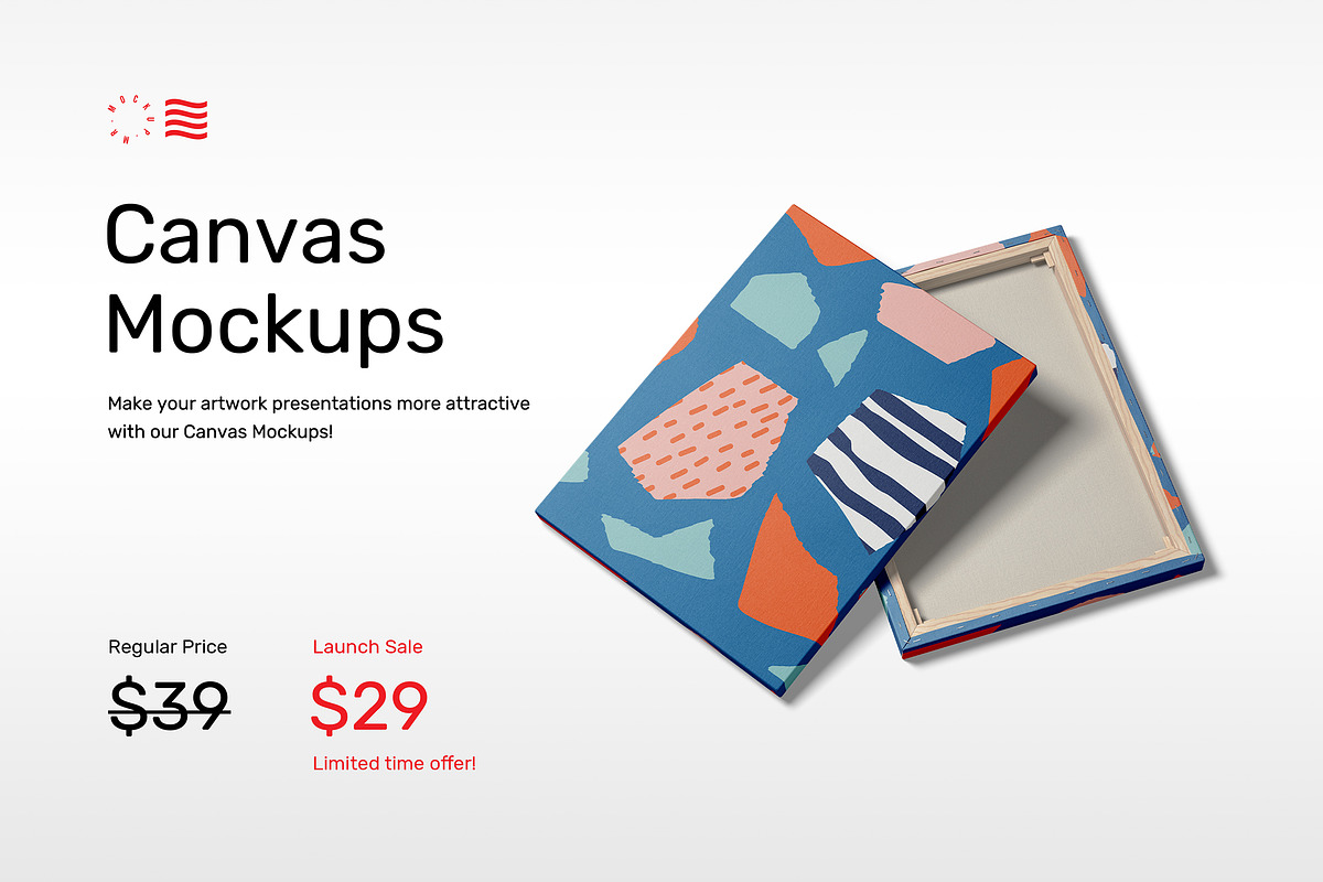 Canvas Mockups - Studio Scenes, a Mockup by Mr.Mockup™ (Photo 2 of 13)