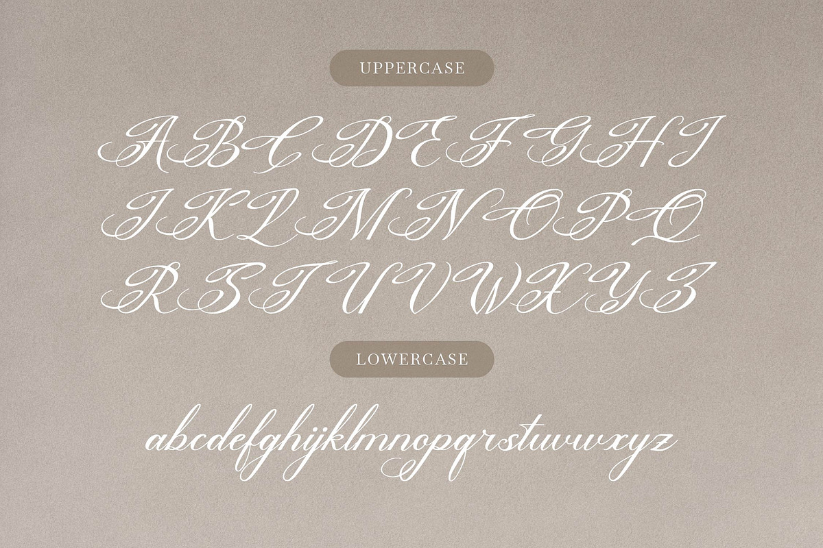 Bittenong Cenduin Modern Calligraphy, a Script Font by Denustudios (Photo 10 of 13)