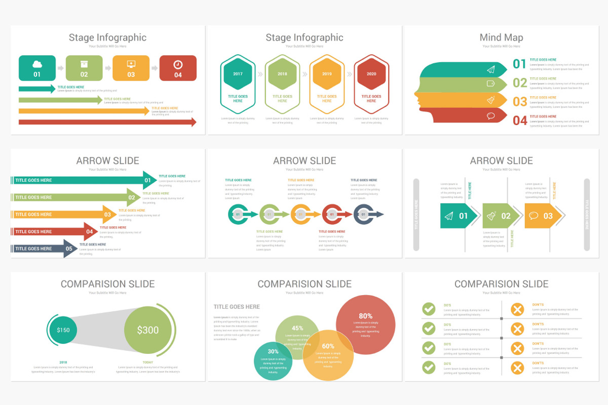 60% OFF-Complete Infographics Bundle, a Presentation Template by SlideArt (Photo 18 of 51)