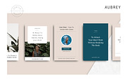 Aubrey - Pinterest Collection, a Social Media Template by SubtleSupply (Thumbnail 5 of 5)