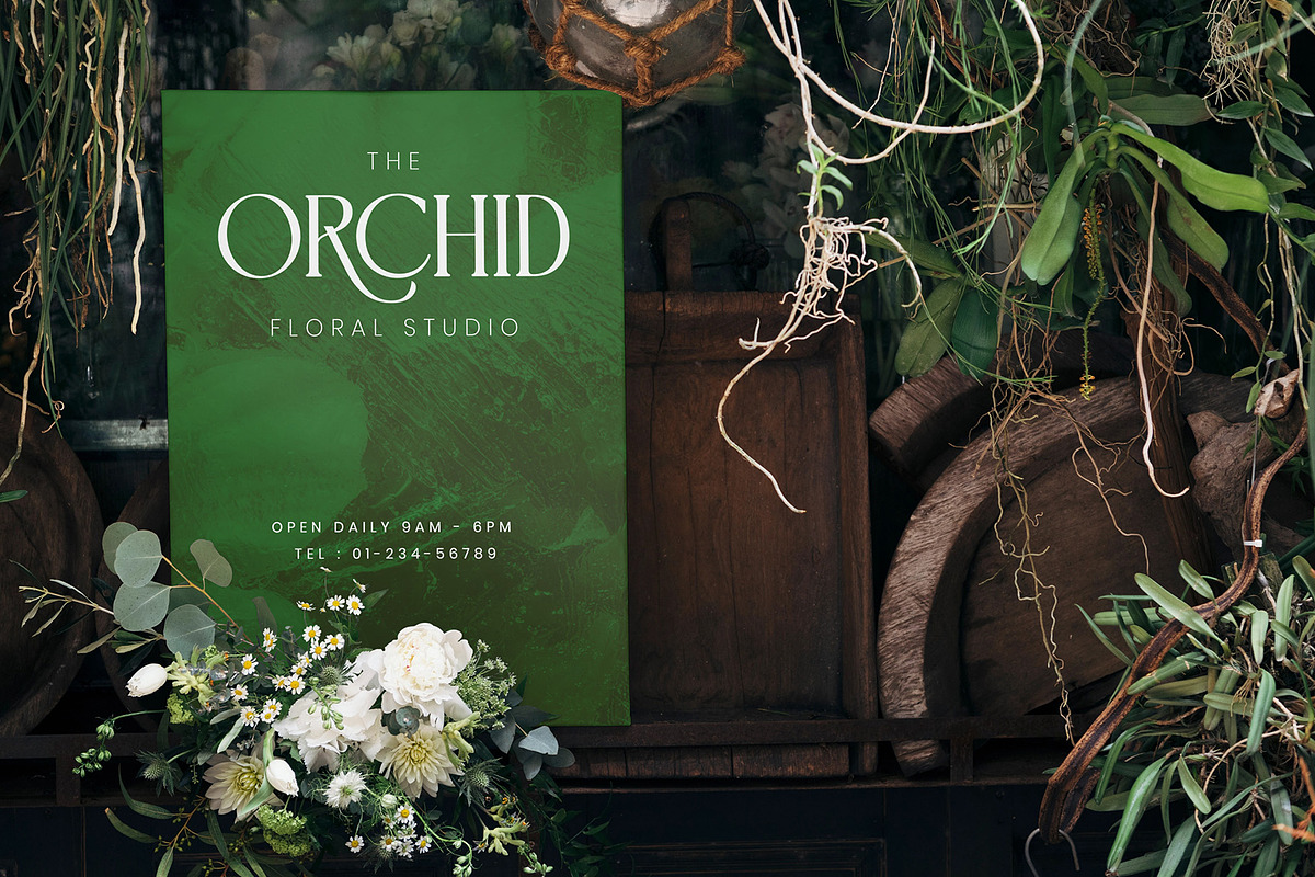 Cravesh - Ligature serif font, a Serif Font by Almeera Std (Photo 2 of 8)
