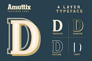 Amuttix - Serif Display Font, a Serif Font by twinstd (Thumbnail 3 of 10)