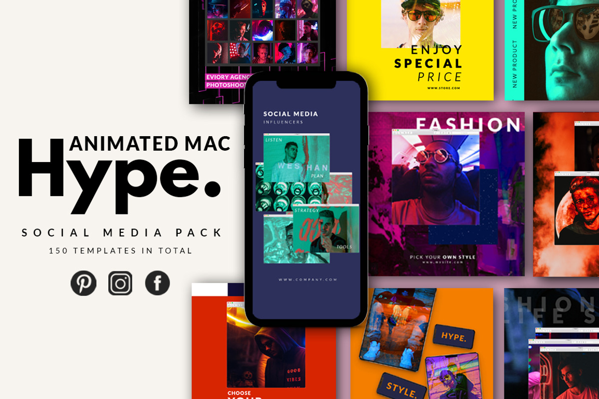 BEST SELLER Bundle Eviory, a Social Media Template by Eviory (Photo 7 of 50)