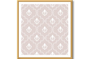 Geometric seamless floral pattern, a Pattern Graphic by RODINA (Thumbnail 2 of 3)