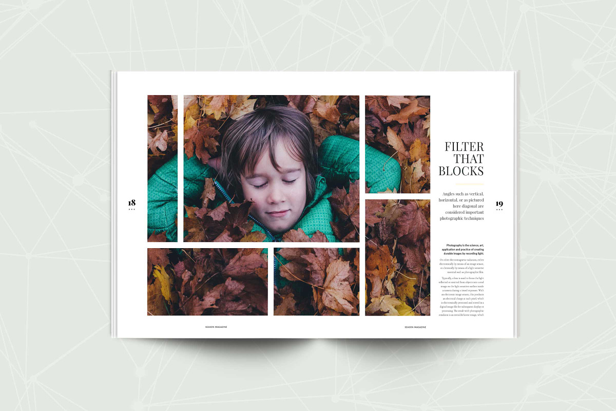 SEASON Travel / Photography Magazine, a Magazine Template by Wolfgang Design (Photo 7 of 11)