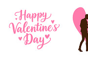 Happy Valentine’s Day Illustration, a Background Graphic by RAHMAT (Thumbnail 4 of 6)