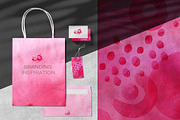 Magenta Abstract Watercolor, a Texture Graphic by FineArt (Thumbnail 3 of 12)