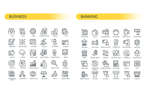 Finance Outline Icons