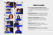 1500+ Hair Procreate Bundle, a Brush Add-On by Selentaori Studio (Thumbnail 2 of 15)