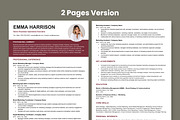 Resume Template, a Resume Template by Anjum Ilyas (Thumbnail 3 of 6)