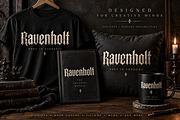 Ravenholt – Blackletter Typeface, a Blackletter Font by Wow Magic (Thumbnail 2 of 4)
