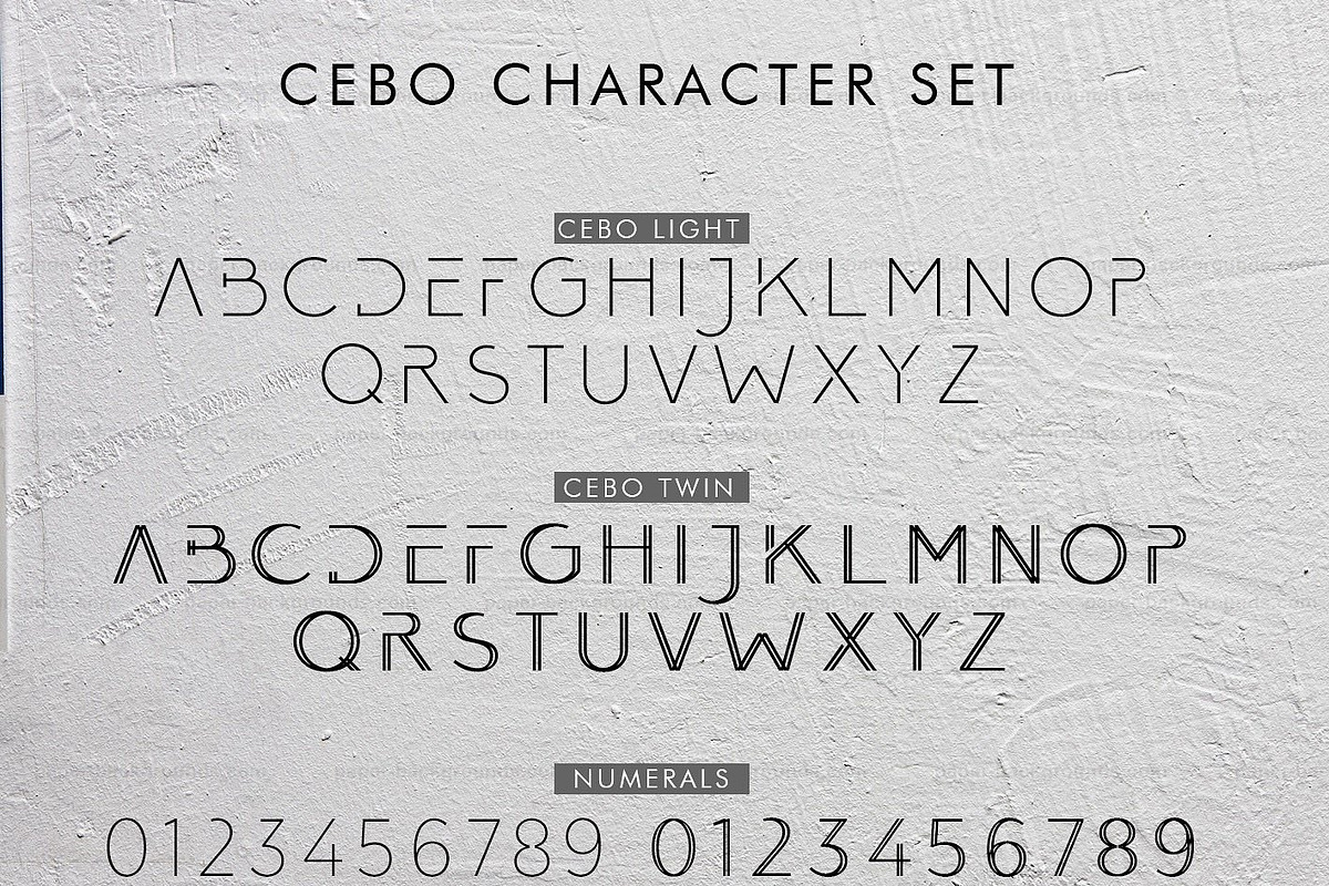 Cebo (6 Font) preview 6