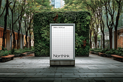 Urban Garden Digital Screen Mockup, a Mockup by Northink (Thumbnail 1 of 2)