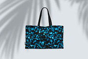 Blue Tortoiseshell Seamless Pattern, a Pattern Graphic by Leysa Flores (Thumbnail 8 of 10)