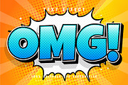 Comic style text effect, a Plug-in Add-On by Aglonemadesign (Thumbnail 6 of 9)