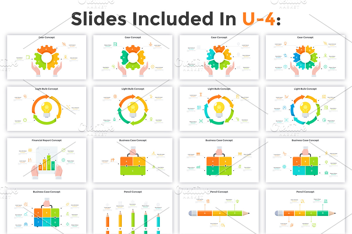 WOW Slides. U-4 (178 New Slides), a Presentation Template by Andrew Kras Design (Photo 4 of 25)