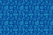 Fast Food Patterns, a Pattern Graphic by Oleg Tokarev Art (Thumbnail 2 of 5)