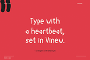 Vinew - Handwritten Display Typeface, a Handwritten Font by Lettra Studio (Thumbnail 5 of 17)