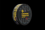 Snus Chewing Tobacco Can Mockup Side, a Packaging Mockup by easymock 2 (Thumbnail 6 of 10)