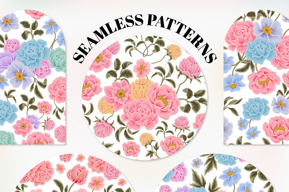 MAJESTIC FLORALS Clip Art Bundle, a Decorative Illustration by Artflorara (Photo 12 of 14)