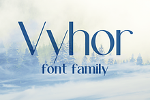 Vyhor font family
