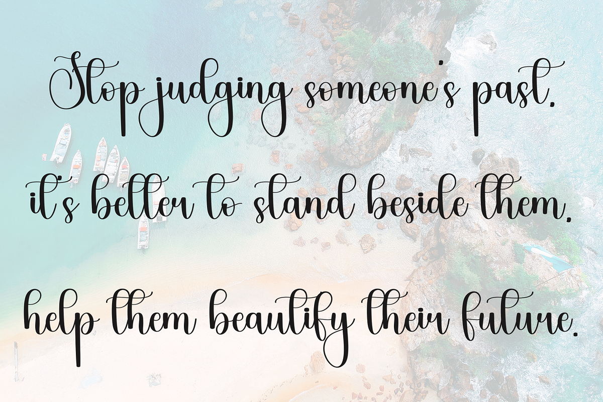 Beauty Handwriting, a Handwritten Font by FreshTypeINK (Photo 8 of 8)