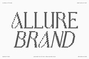 CS Brela Stitched, a Serif Font by Craft Supply Co. (Thumbnail 3 of 8)