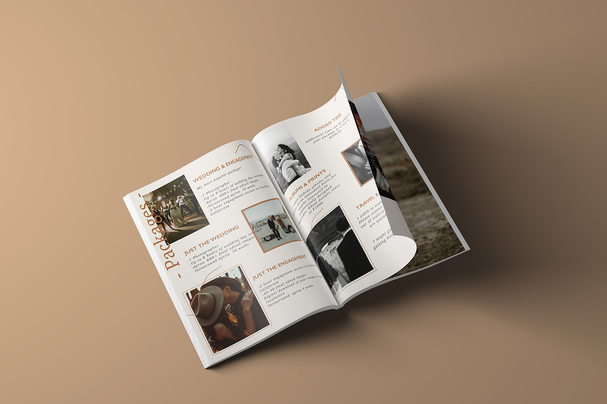 Wedding Photographer Magazine, a Magazine Template by Signature Edits (Photo 4 of 10)