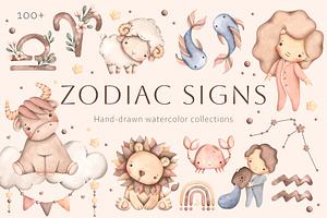Zodiac signs, a Person Illustration by NellyaEgorova