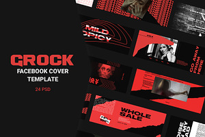 Grock Facebook Cover Templates