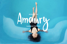 Amaury handwritten font