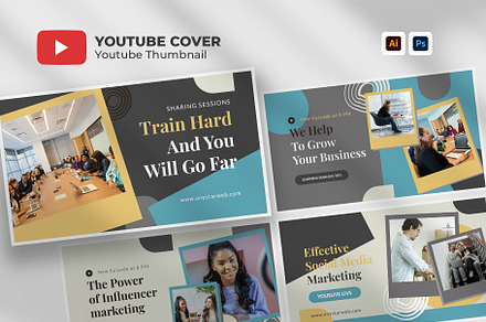 Business Youtube Thumbnail Template