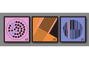 Abstract retro brutalist design, an Illustration by art PVP - market