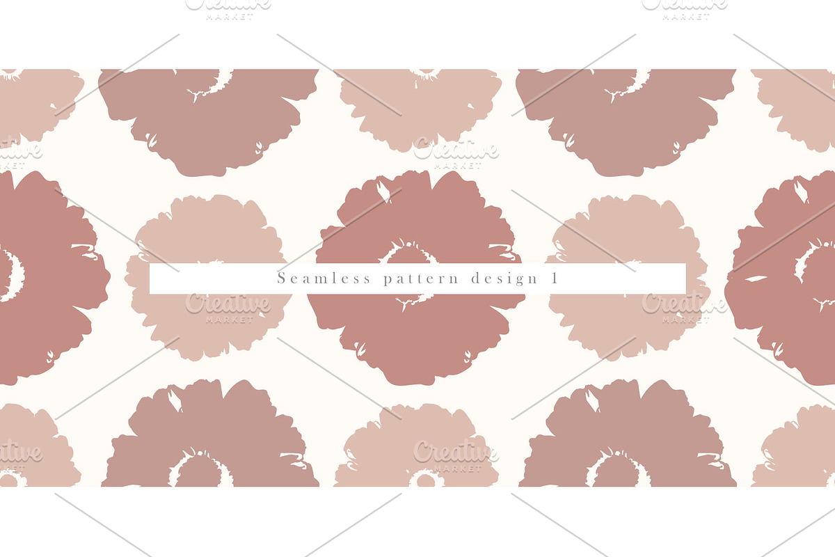 Abstract Flowers, a Pattern Graphic by Nadezda (Photo 2 of 7)