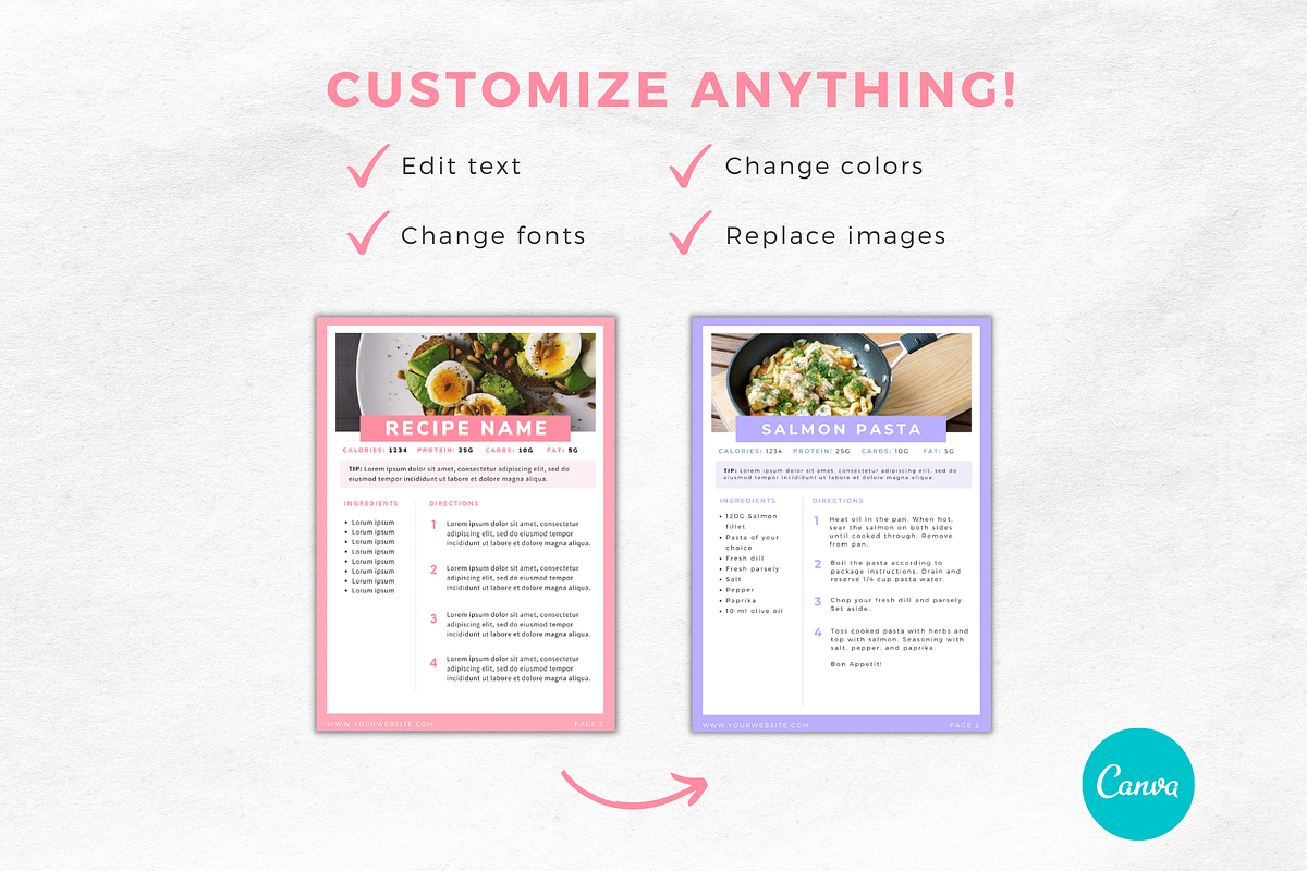 Nutrition Fitness Meal Plan eBook, a Marketing Template by Motion Studio (Photo 5 of 9)