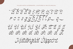 Fell Good Signature - Luxury Script