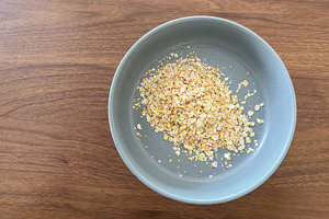 Oats In Bowl From Above, a Food & Drink Photo by THP Creative