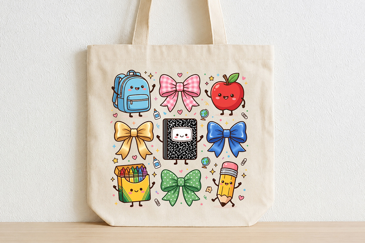 Back to School Doodles Characters, an Object Illustration by CraftArtStudio (Photo 2 of 4)