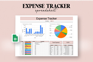 Income - Expense Tracker Spreadsheet, a Templates & Theme by Snapybiz