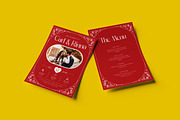 Redness Wedding Invitation Template, an Invitation Template by dokudokunomi (Thumbnail 3 of 4)